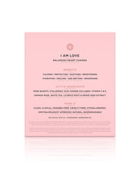 Back of the Rose Quartz Antioxidant Face Mask box.