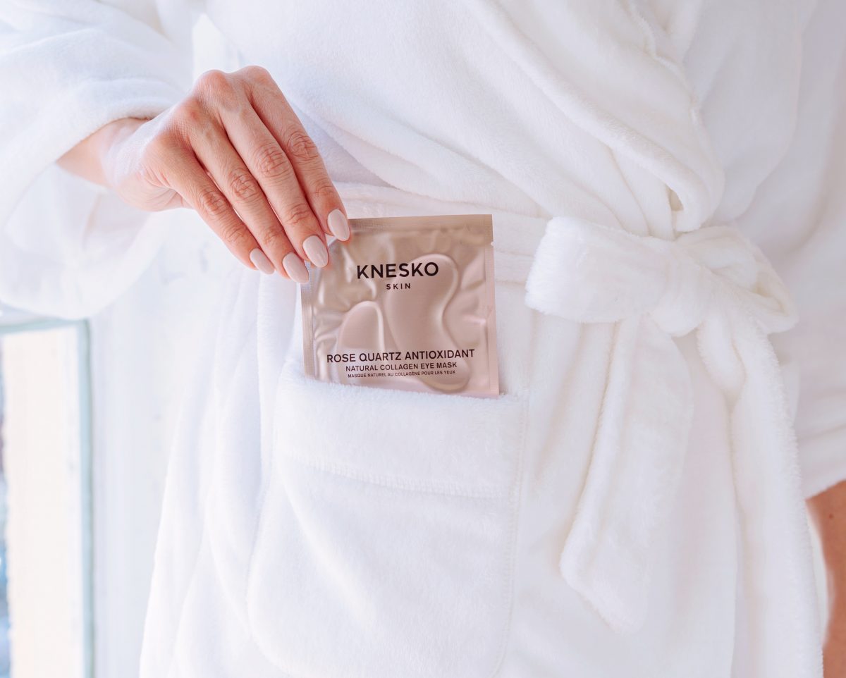 Vogue: Knesko Skin Rose Quartz Eye Mask is featured in 16 of the Best Under-Eye Patches to Banish Puffiness Once and for All..