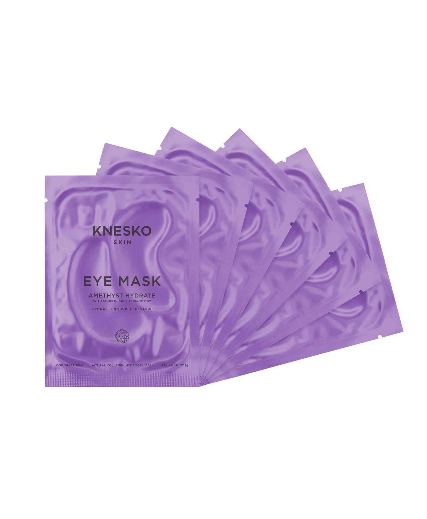 Amethyst Hydrate Collagen Eye Mask 6-Pack.