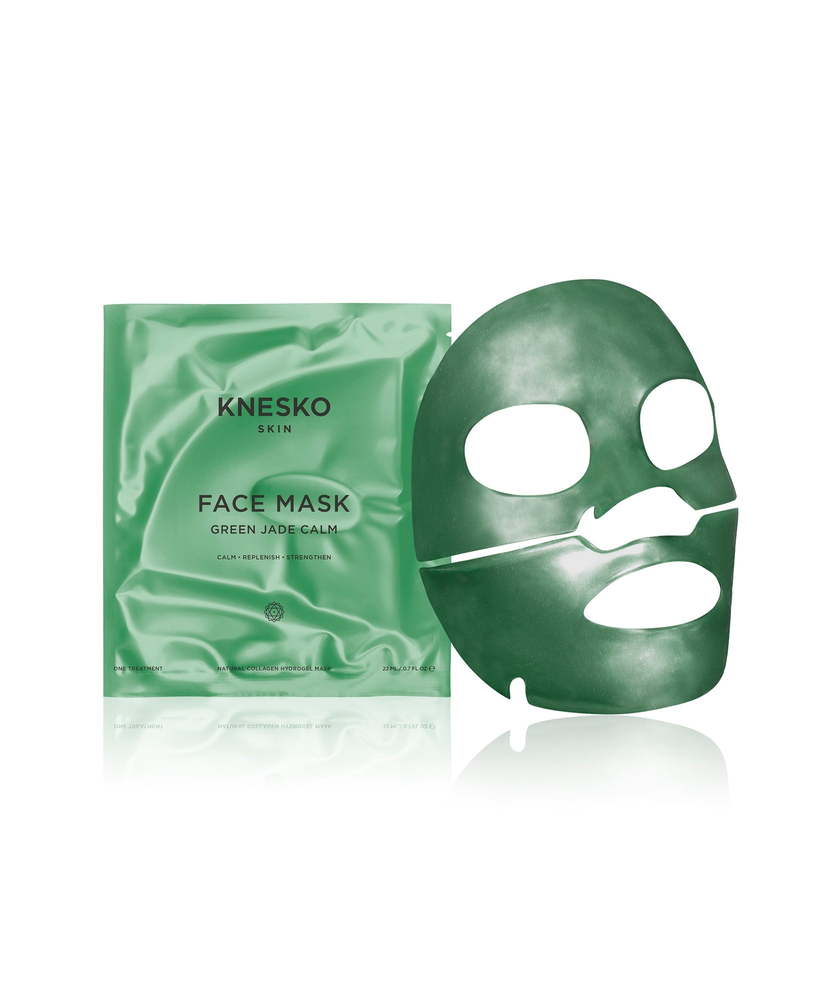 green jade collagen face mask