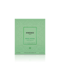 green jade collagen face mask package