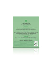 green jade collagen face mask package back