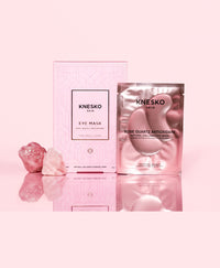 Rose Quartz Antioxidant Collagen Eye Mask.