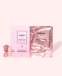 Rose Quartz Antioxidant Collagen Face Mask.