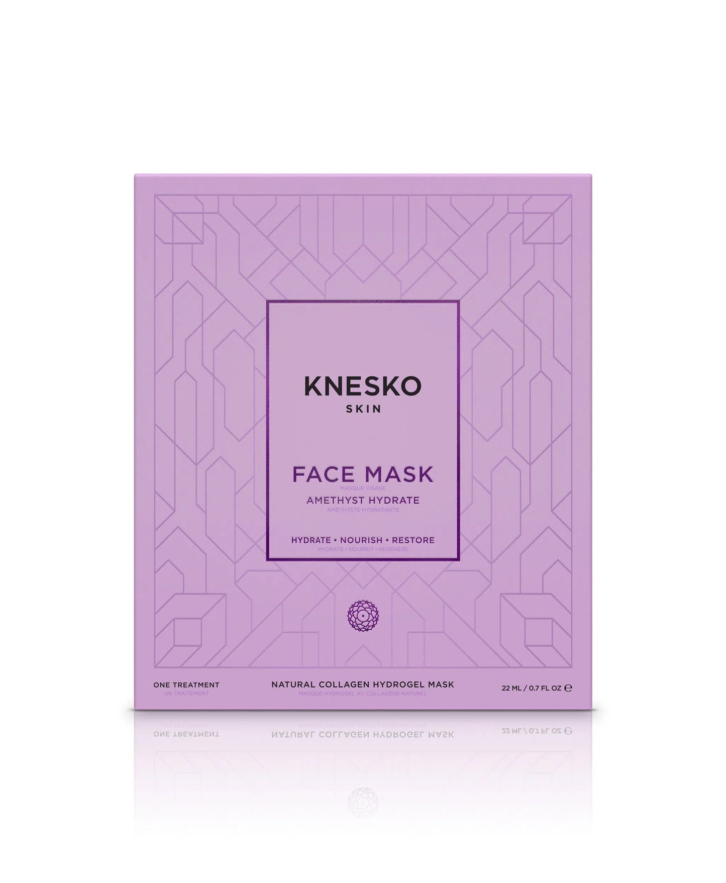 Amethyst Hydrate Face Mask box.