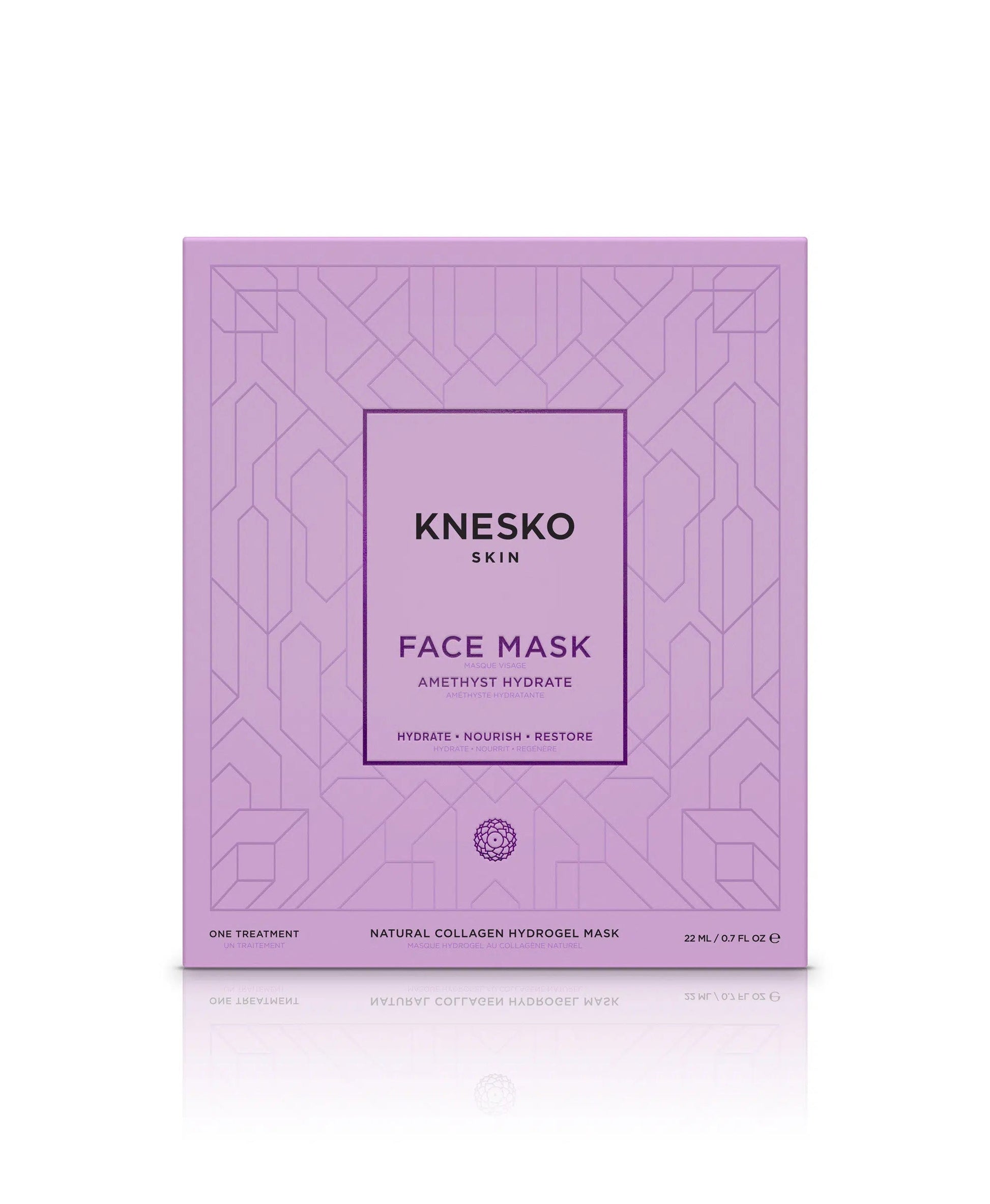 Amethyst Hydrate Face Mask box.