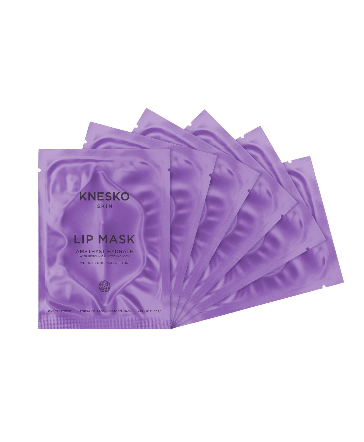 Amethyst Hydrate Lip Mask 6-Pack.