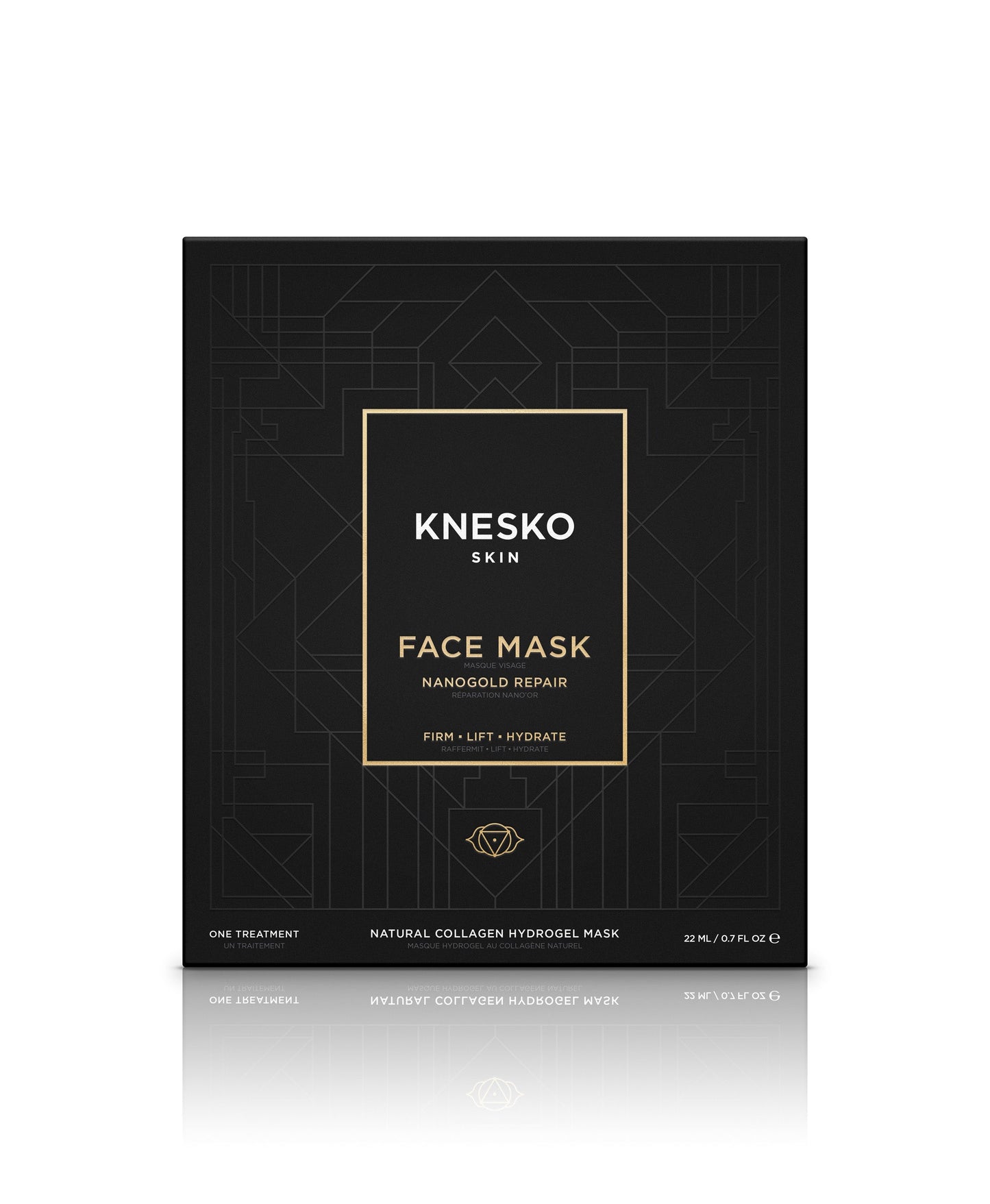 Nano Gold Repair Collagen Face Mask box.