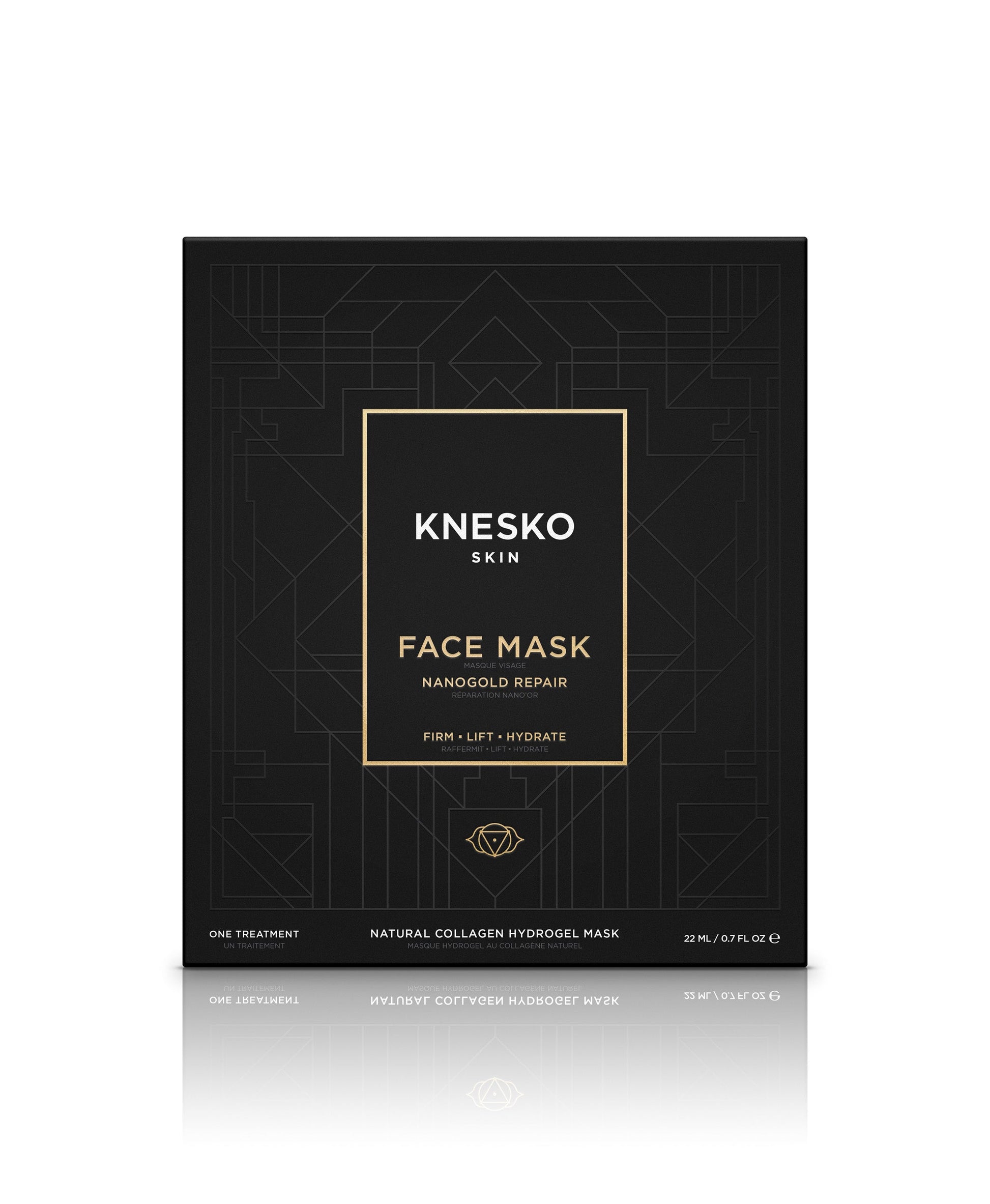 Nano Gold Repair Collagen Face Mask box.