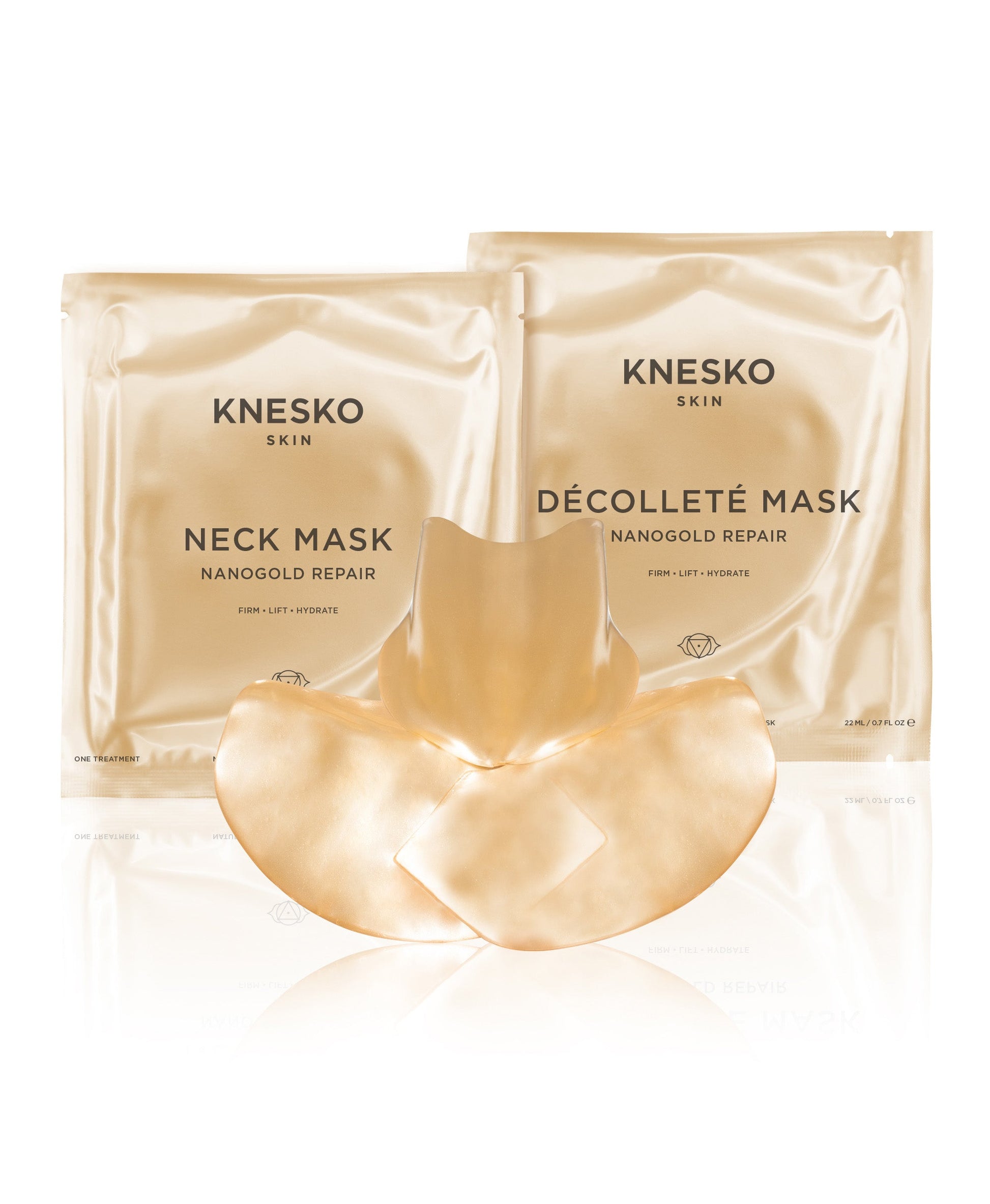 Nano Gold Repair Neck and Decollete Mask.